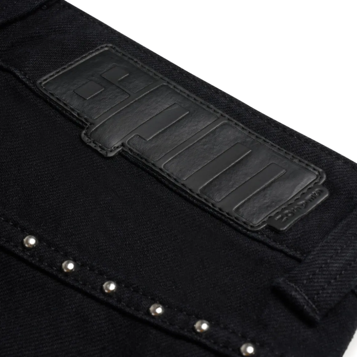 STUDS DENIM BLACK