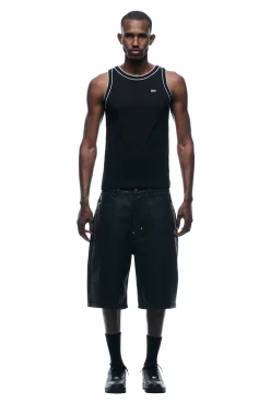 TANKTOP BLACK/WHITE