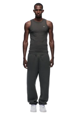 TANK TOP DARK GREY MELANGE