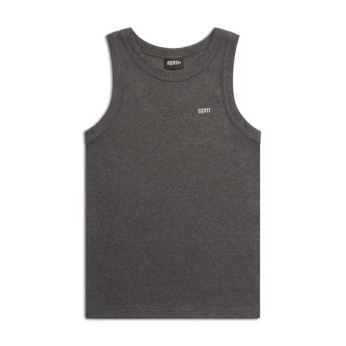 TANK TOP DARK GREY MELANGE