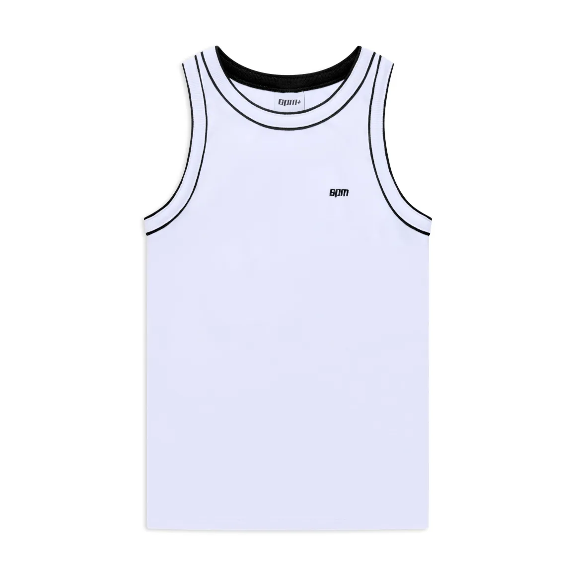 TANKTOP WHITE/BLACK