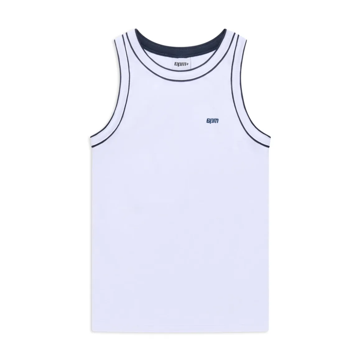 TANKTOP WHITE/NAVY