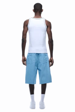 TANKTOP WHITE/NAVY