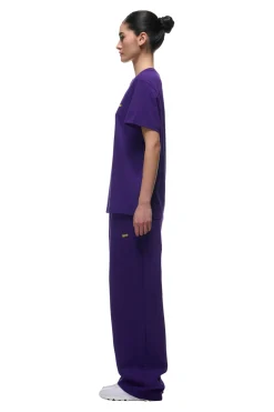 T-SHIRT REGULAR FIT CYBER PURPLE