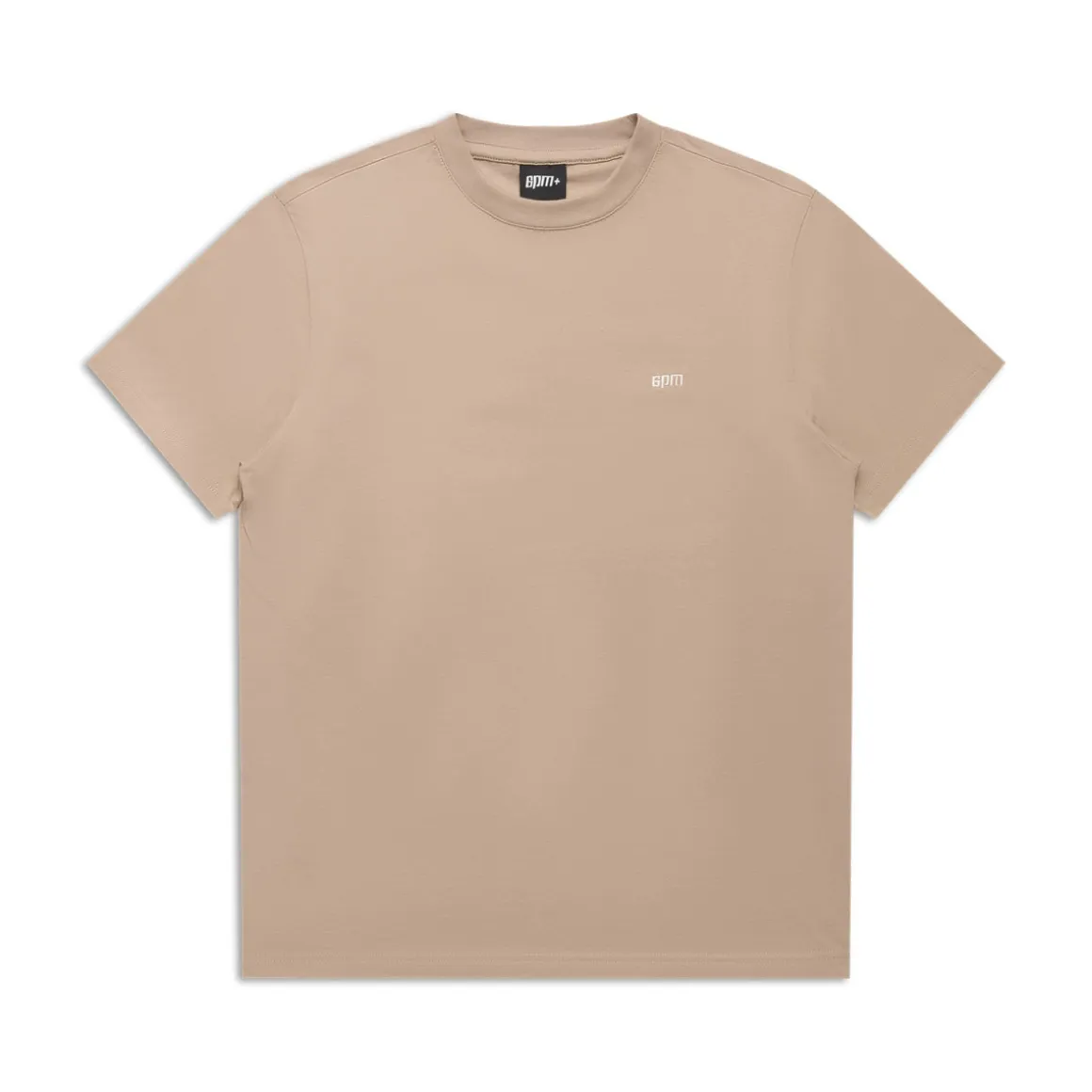 T-SHIRT REGULAR FIT MOCCA CREAM