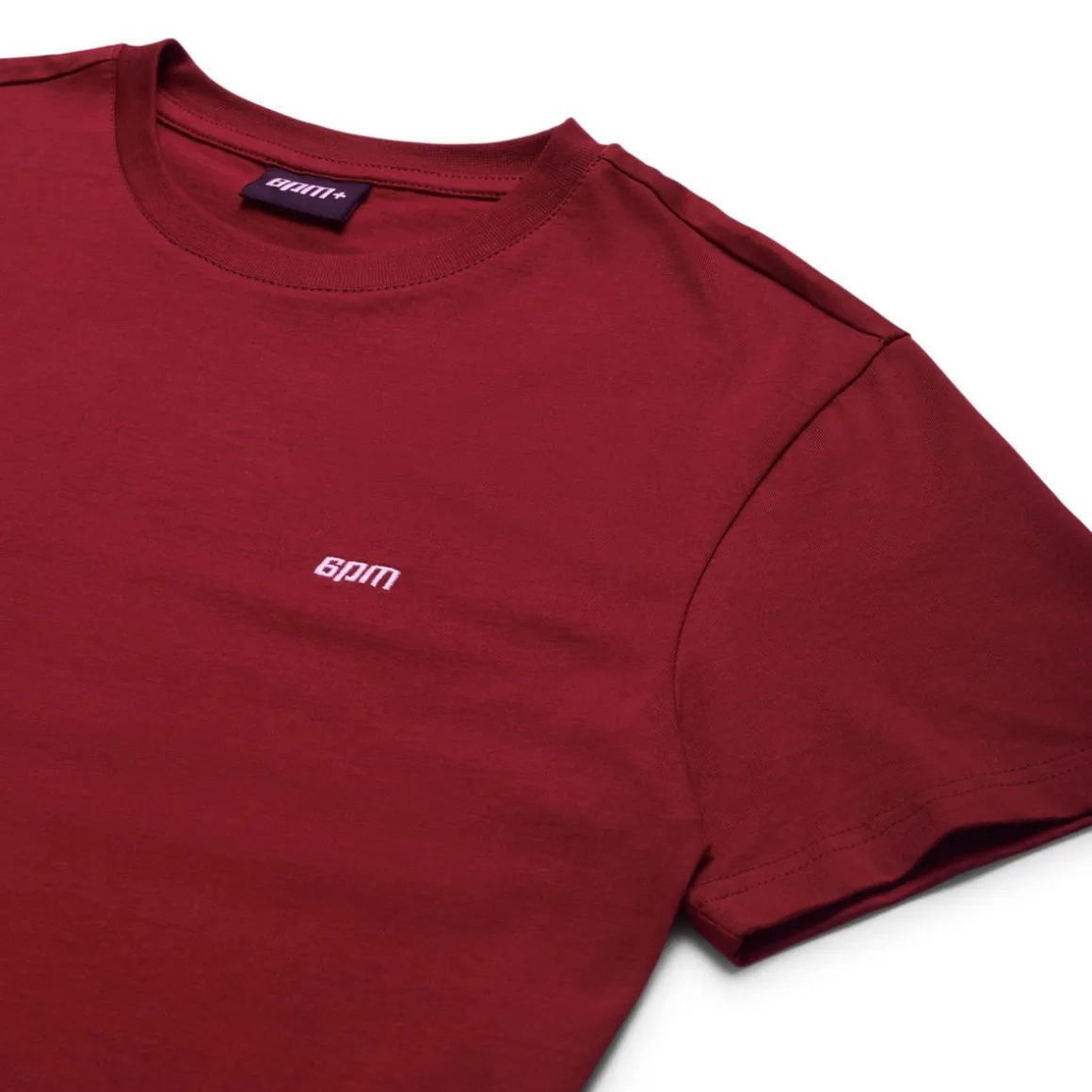 T-SHIRT REGULAR FIT WINE RED