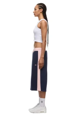 TWO TONE SWEAT SHORTS INK NAVY