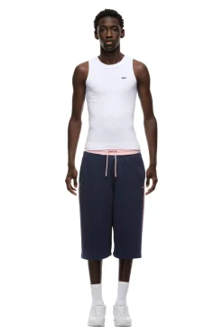 TWO TONE SWEAT SHORTS INK NAVY