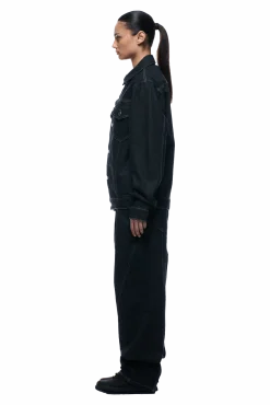 TYPE 6 DENIM JACKET BLACK RAW