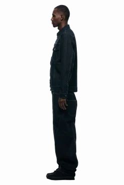 TYPE 6 DENIM JACKET BLACK RAW