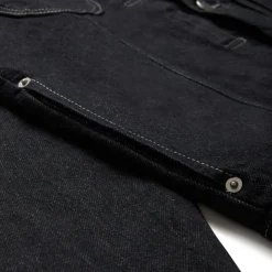 TYPE 6 DENIM JACKET BLACK RAW