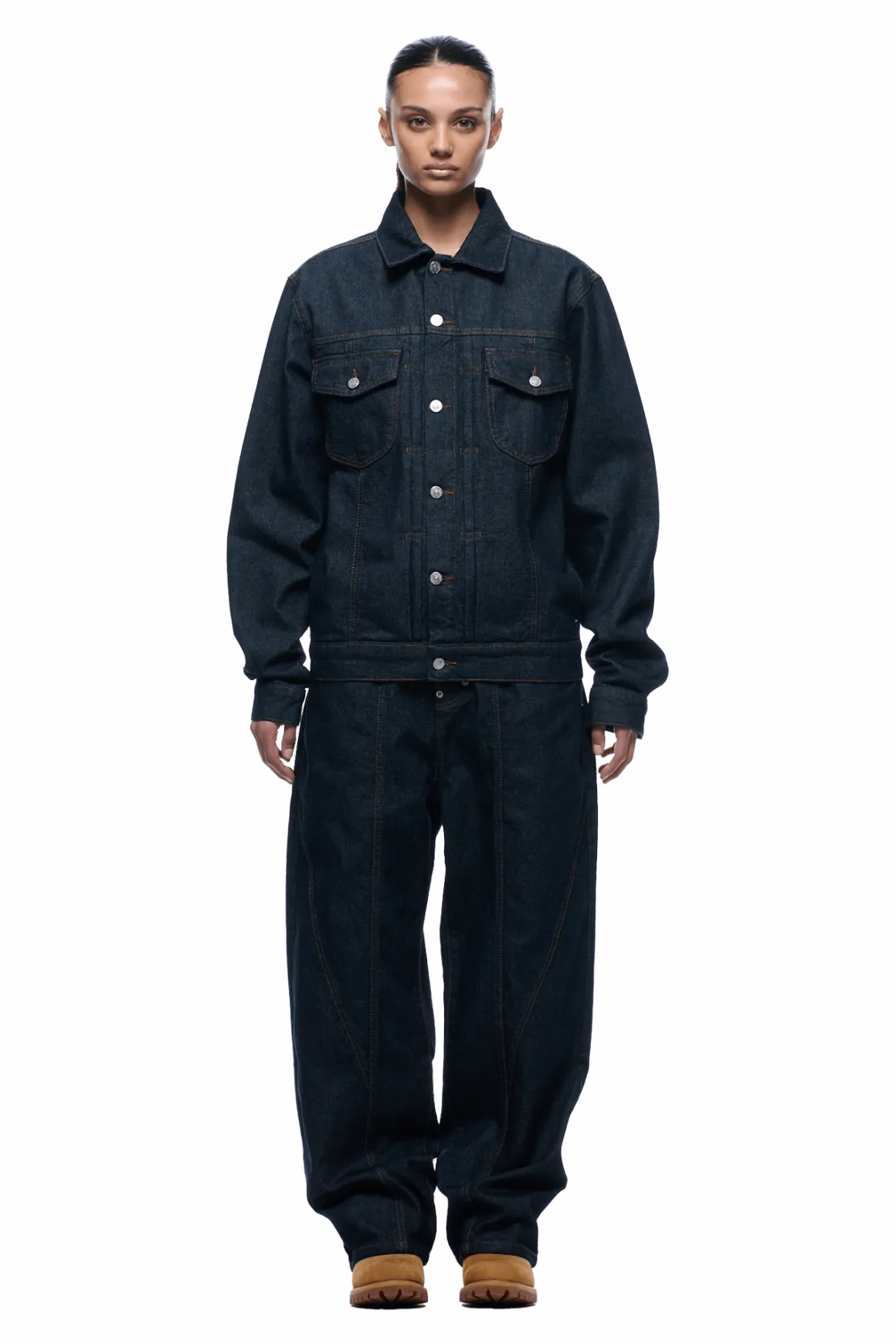 TYPE 6 DENIM JACKET BLUE RAW