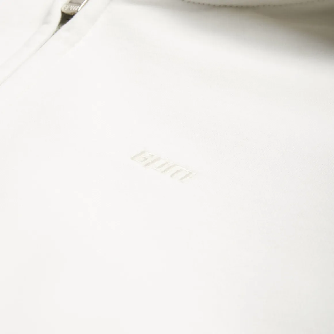 WAFFLE LINED ZIP HOODIE COCONUT WHITE