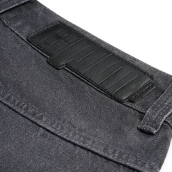 WAX COATED DENIM GREY