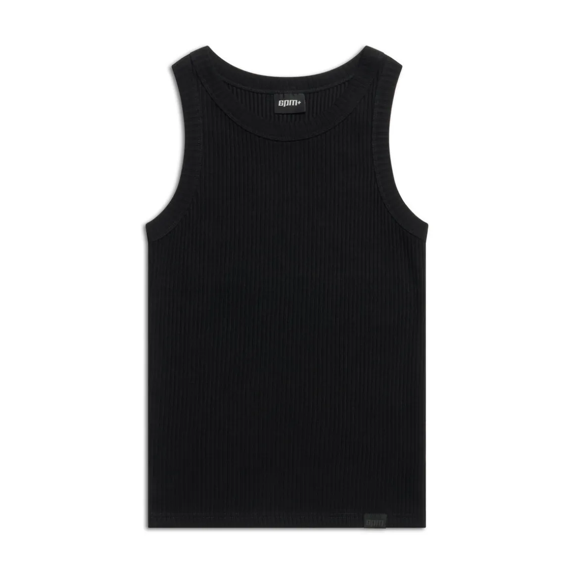 WIDE RIB TANKTOP BLACK