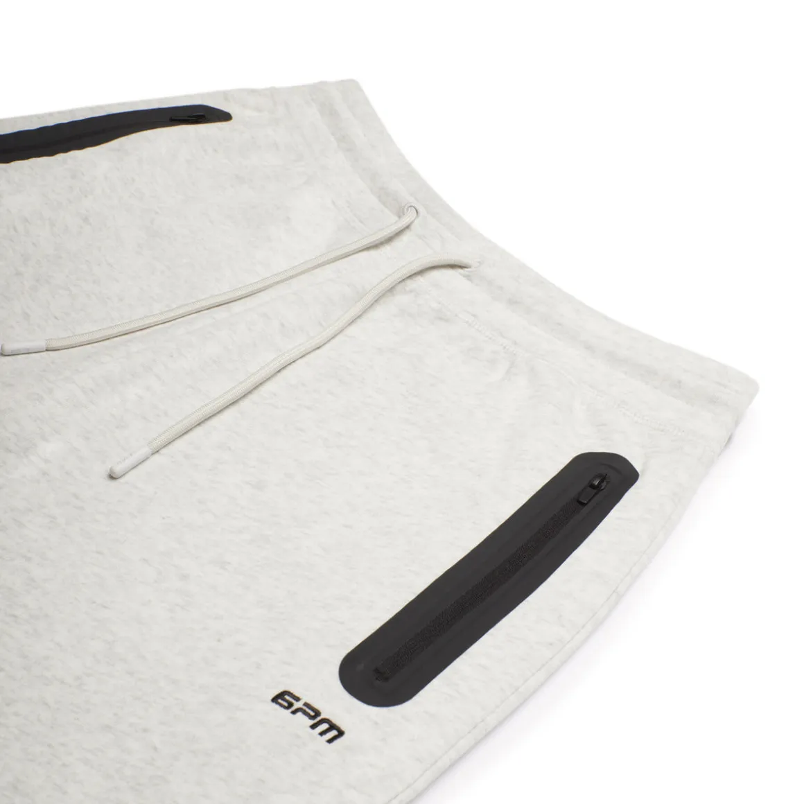 WIDE ROADMAN PANTS LIGHT GREY MELANGE