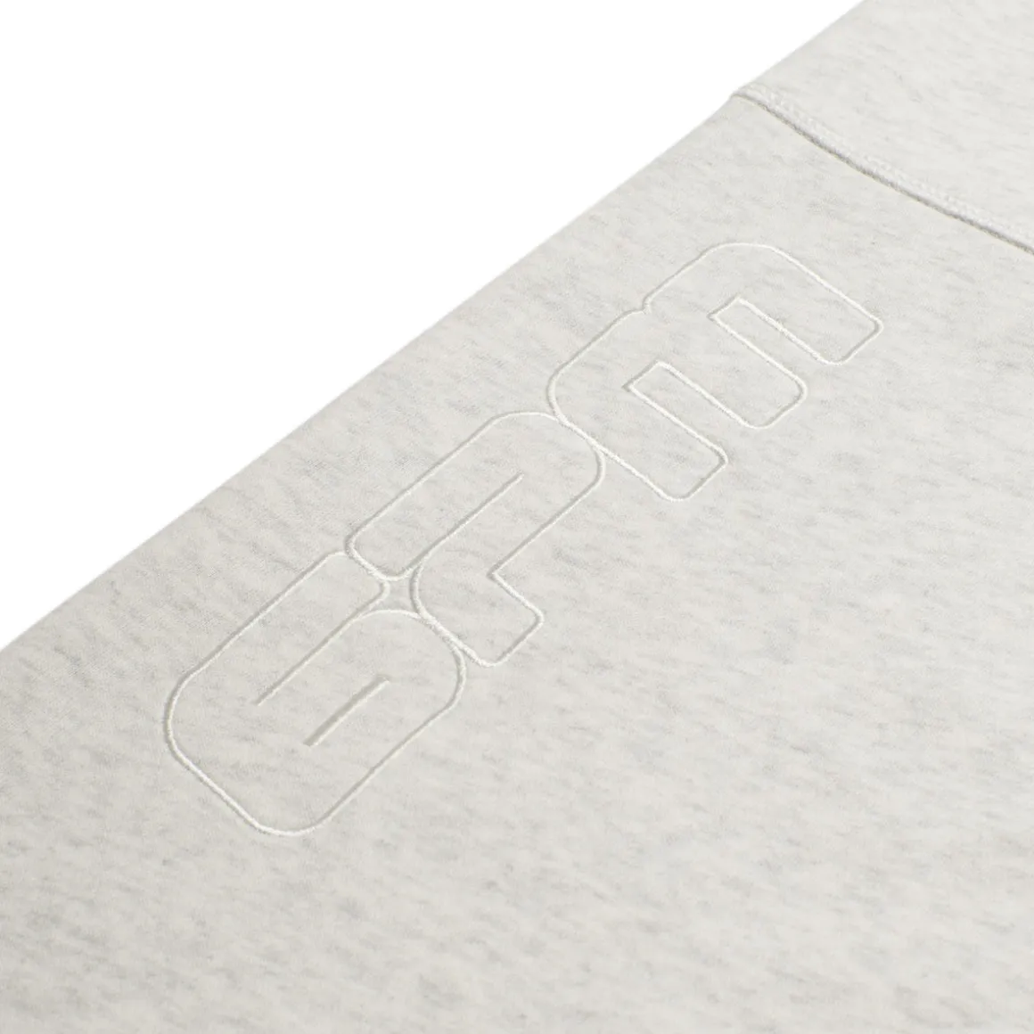 WIDE ROADMAN PANTS LIGHT GREY MELANGE