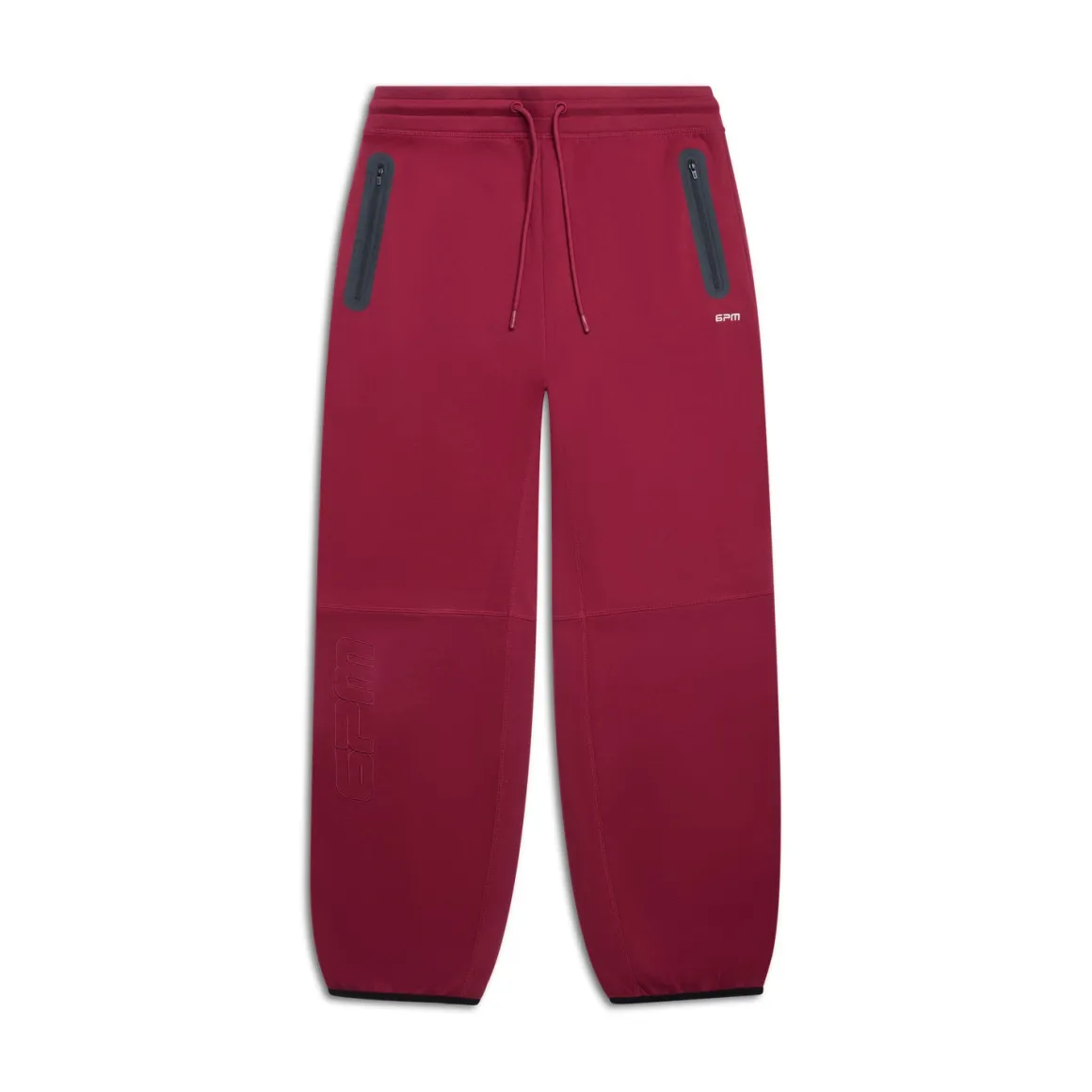 WIDE ROADMAN PANTS WINE RED
