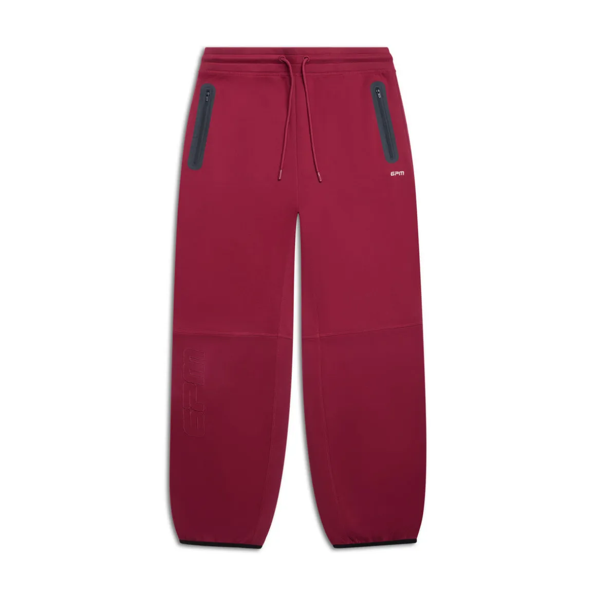 WIDE ROADMAN PANTS WINE RED