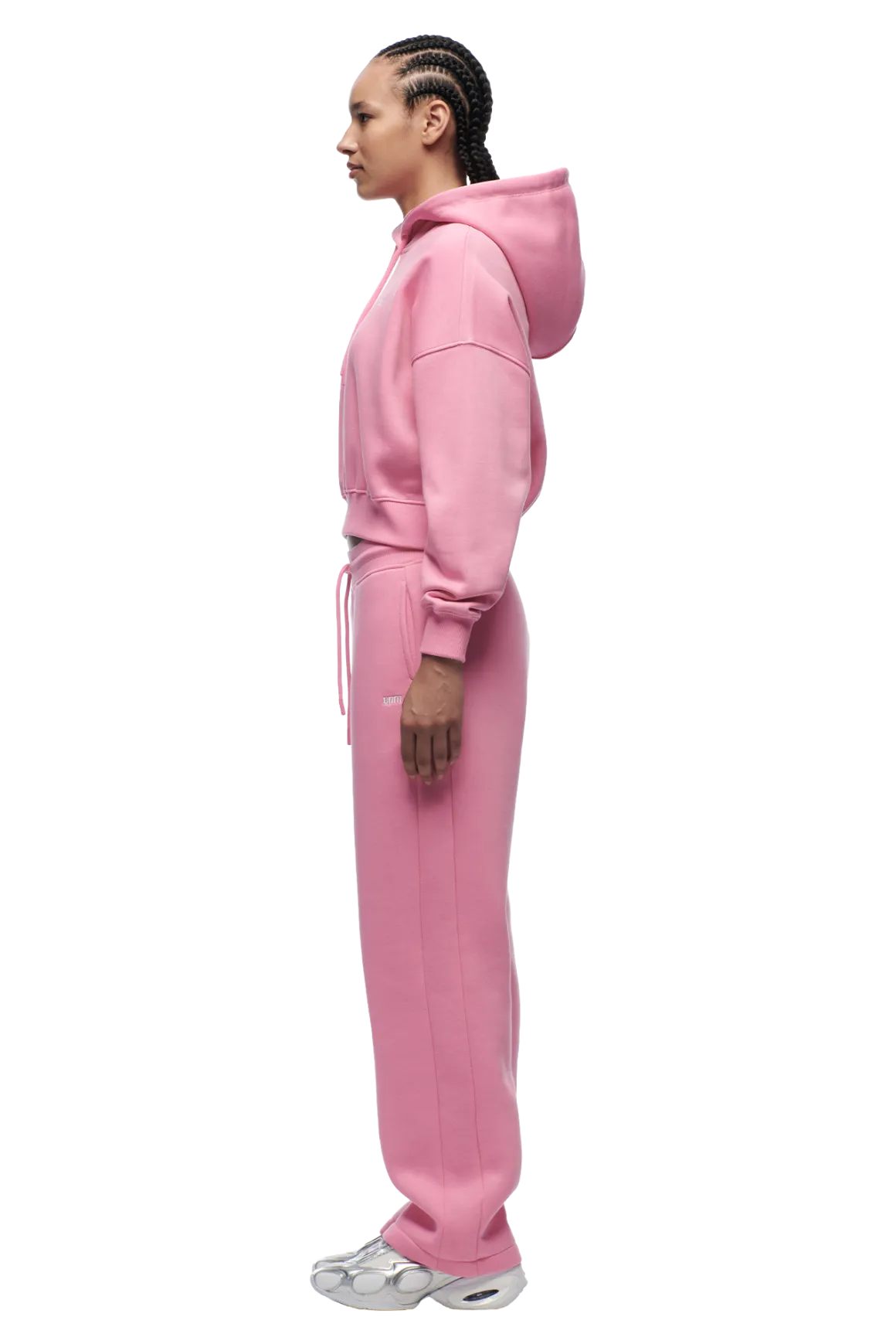 WMNS CROPPED HOODIE BUBBLEGLOW