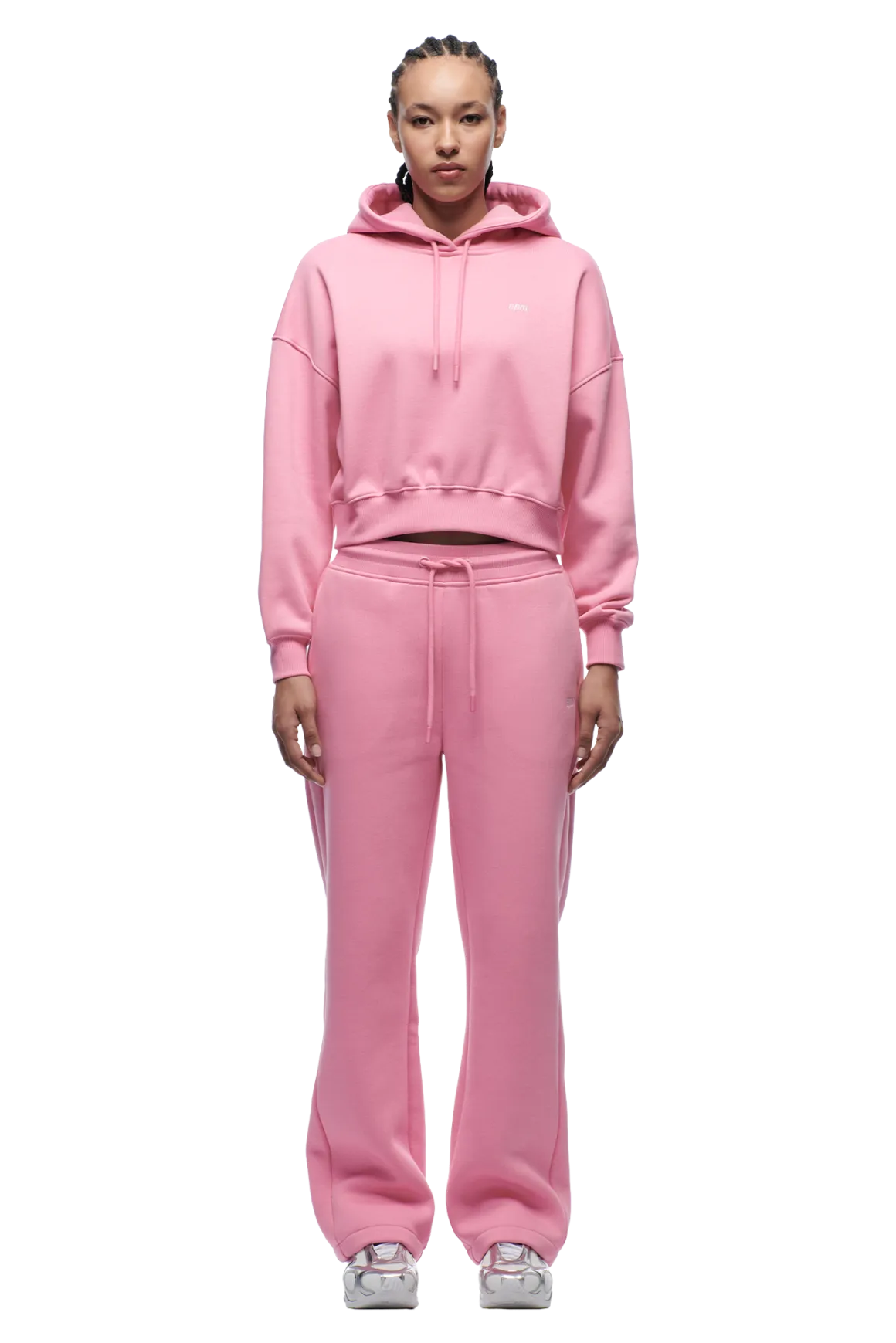 WMNS CROPPED HOODIE BUBBLEGLOW