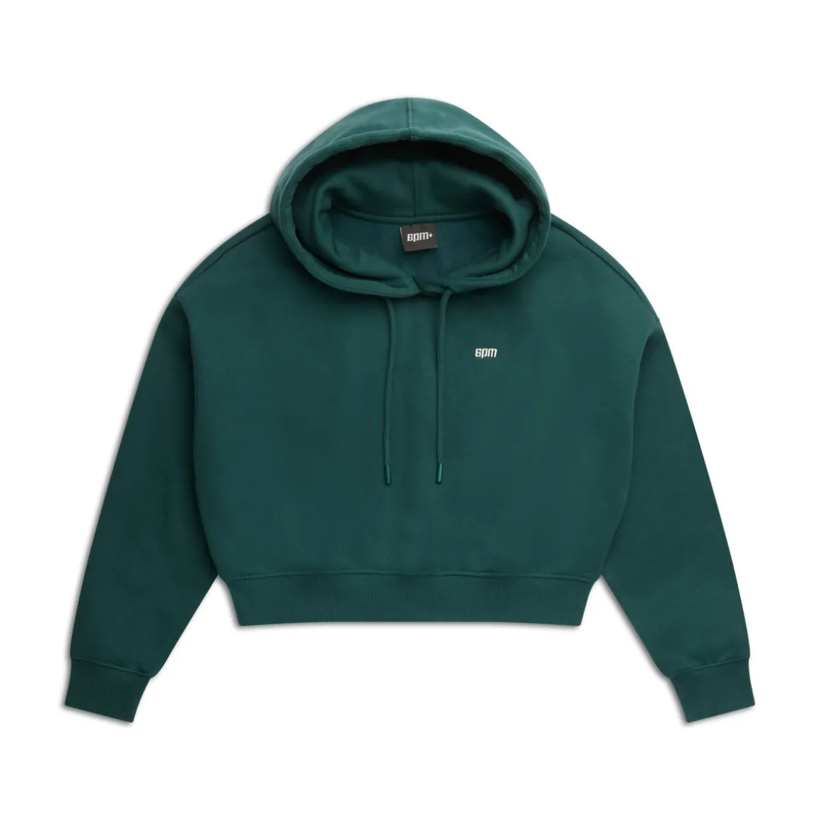 WMNS CROPPED HOODIE EVERGREEN