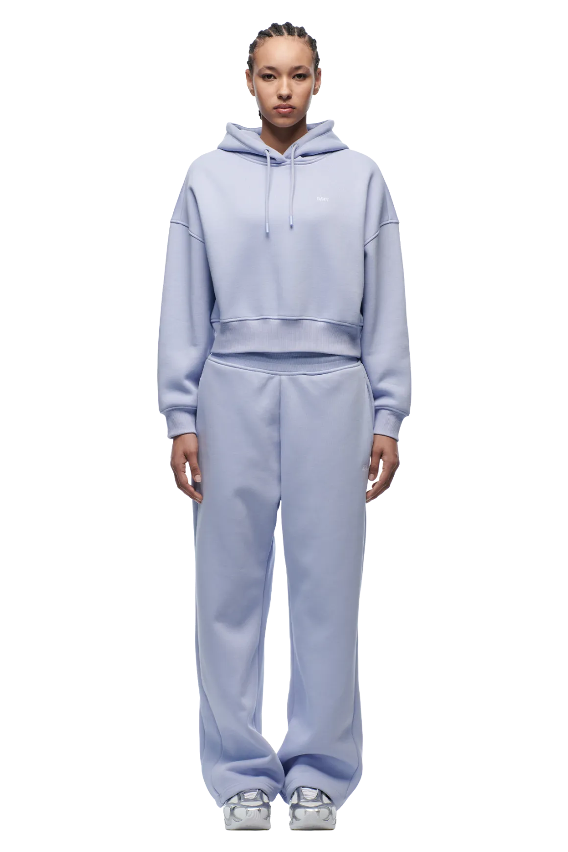WMNS CROPPED HOODIE SOFT VIOLET