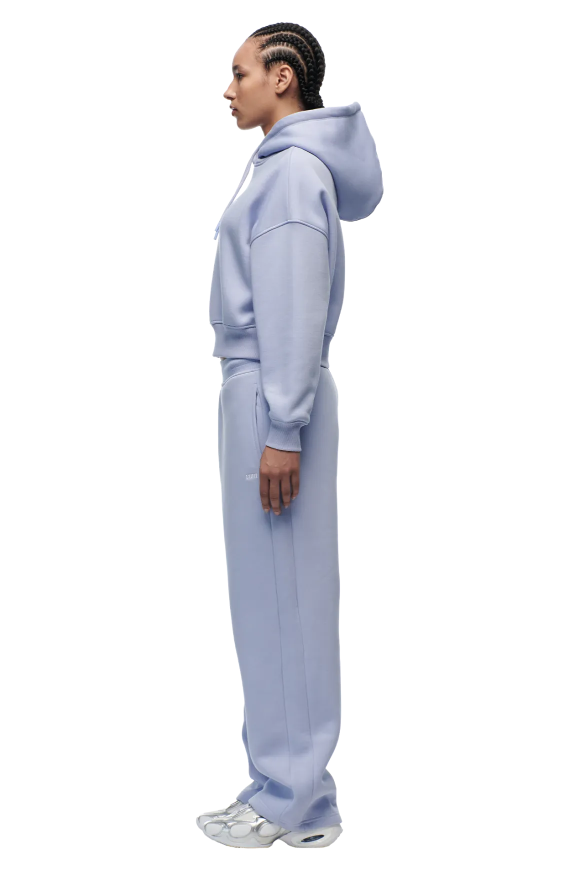 WMNS CROPPED HOODIE SOFT VIOLET