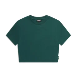 WMNS CROPPED T-SHIRT EVERGREEN