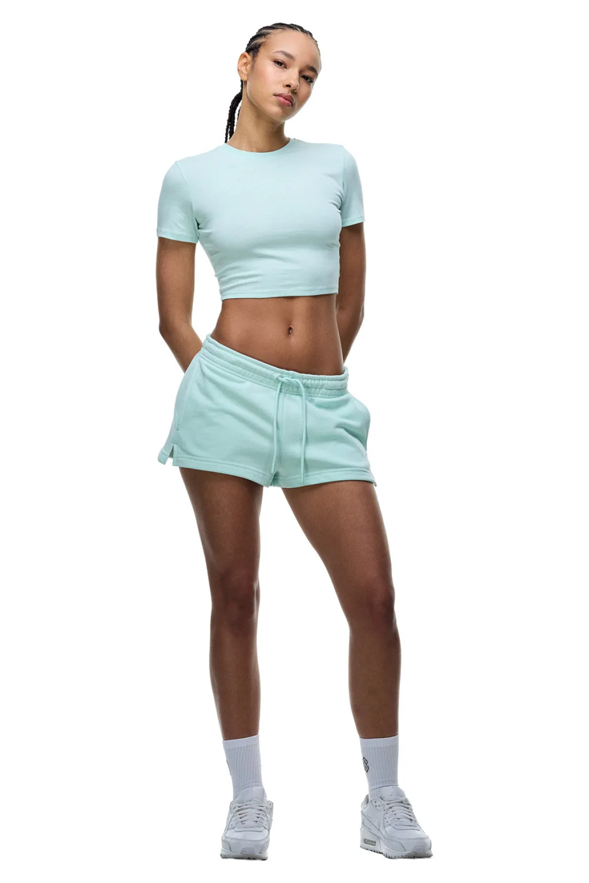 WMNS CROPPED T-SHIRT FRESH MINT