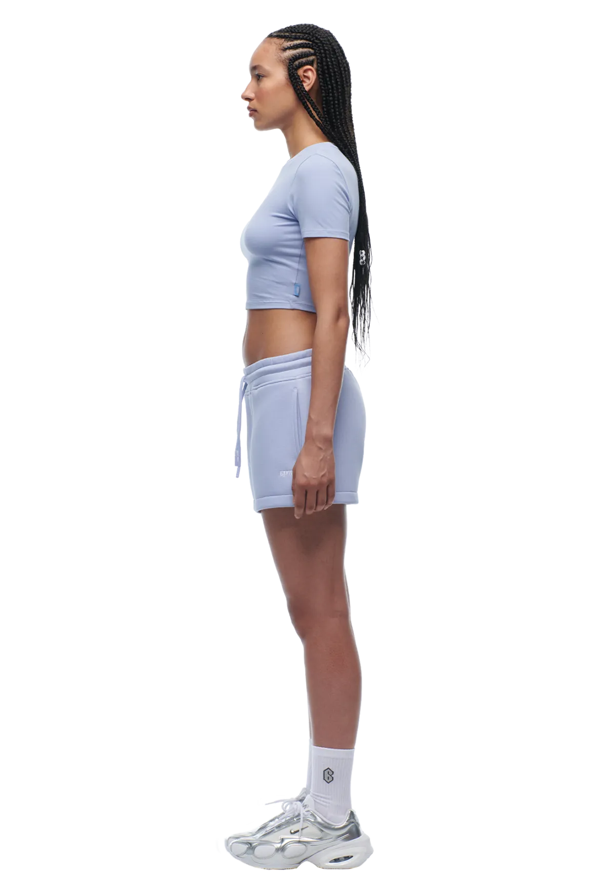 WMNS CROPPED T-SHIRT SOFT VIOLET