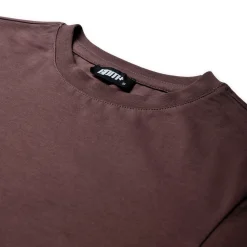 WMNS CROPPED T-SHIRT STONE BROWN