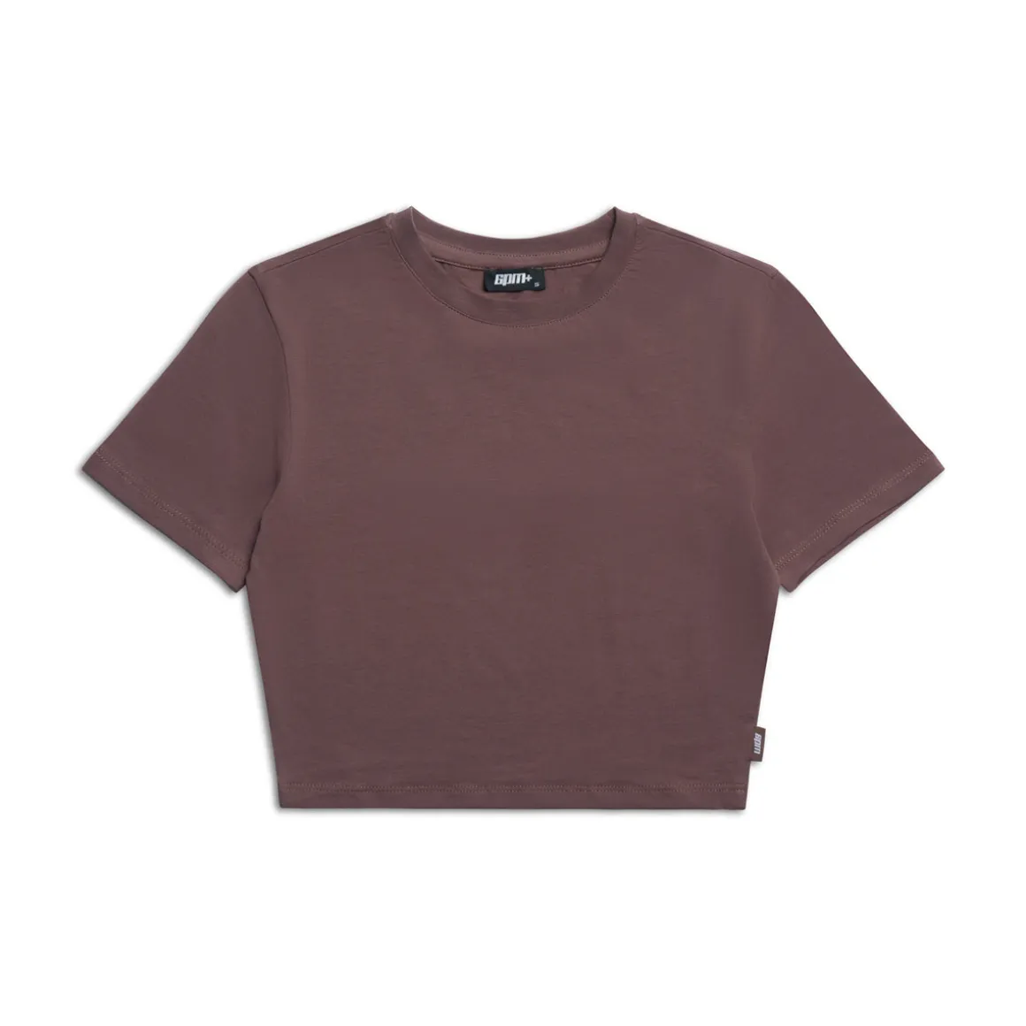 WMNS CROPPED T-SHIRT STONE BROWN