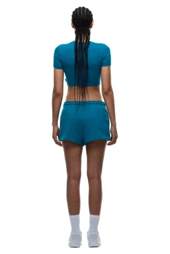 WMNS CROPPED T-SHIRT TEAL