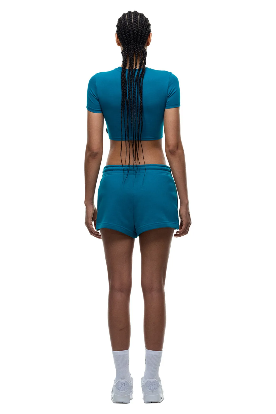 WMNS CROPPED T-SHIRT TEAL