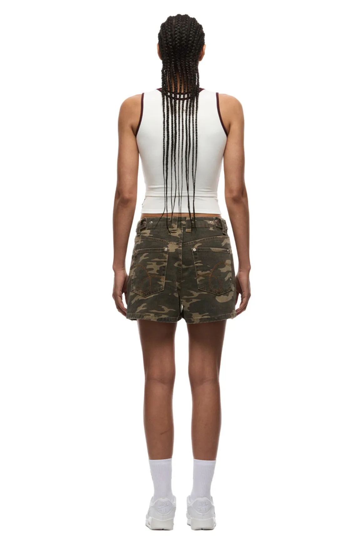 WMNS DOUBLE LAYER TANKTOP COCONUT WHITE