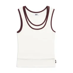 WMNS DOUBLE LAYER TANKTOP COCONUT WHITE