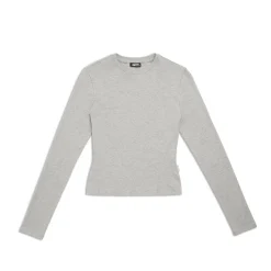 WMNS LONGSLEEVE GREY MELANGE