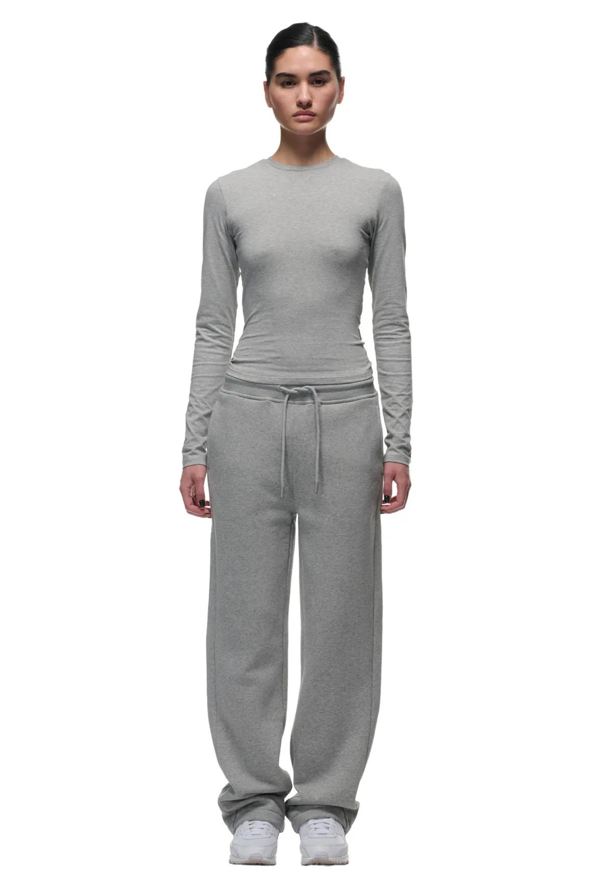 WMNS LONGSLEEVE GREY MELANGE