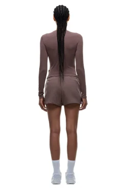 WMNS LONGSLEEVE STONE BROWN