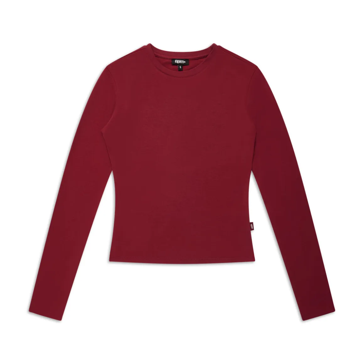 WMNS LONGSLEEVE WINE RED