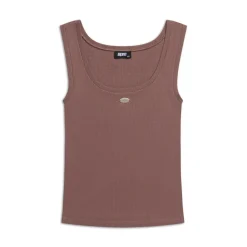 WMNS RIBBED TANKTOP SANDSTONE