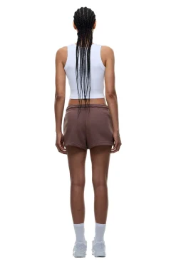WMNS SHORTS STONE BROWN