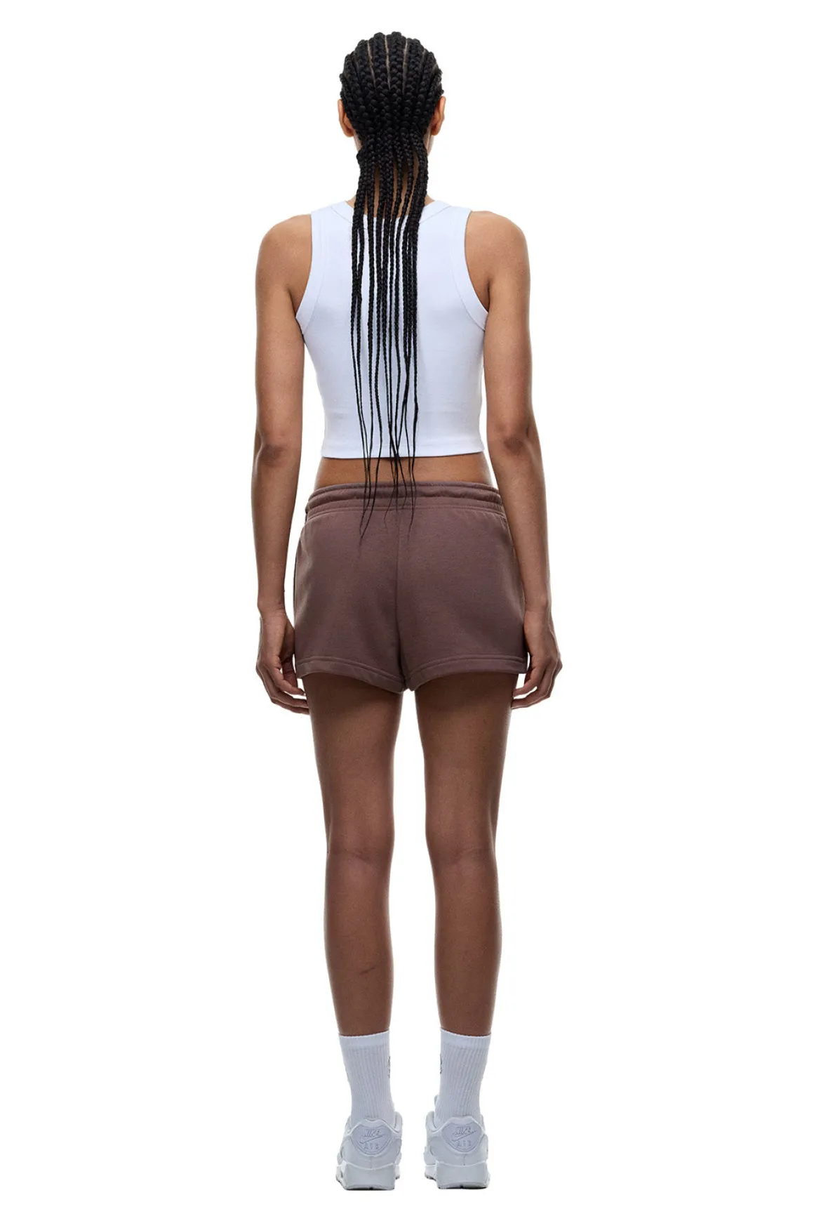 WMNS SHORTS STONE BROWN
