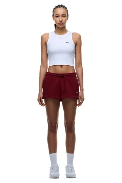 WMNS SHORTS WINE RED
