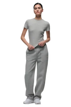 WMNS T-SHIRT GREY MELANGE