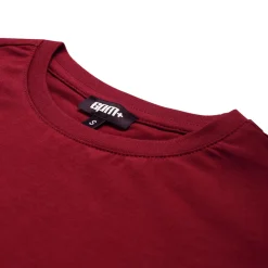 WMNS T-SHIRT WINE RED