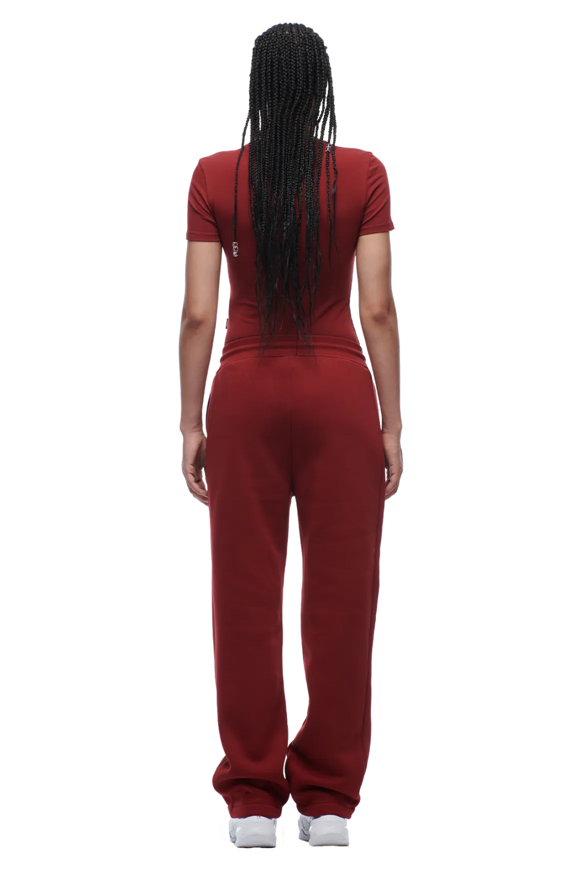WMNS T-SHIRT WINE RED