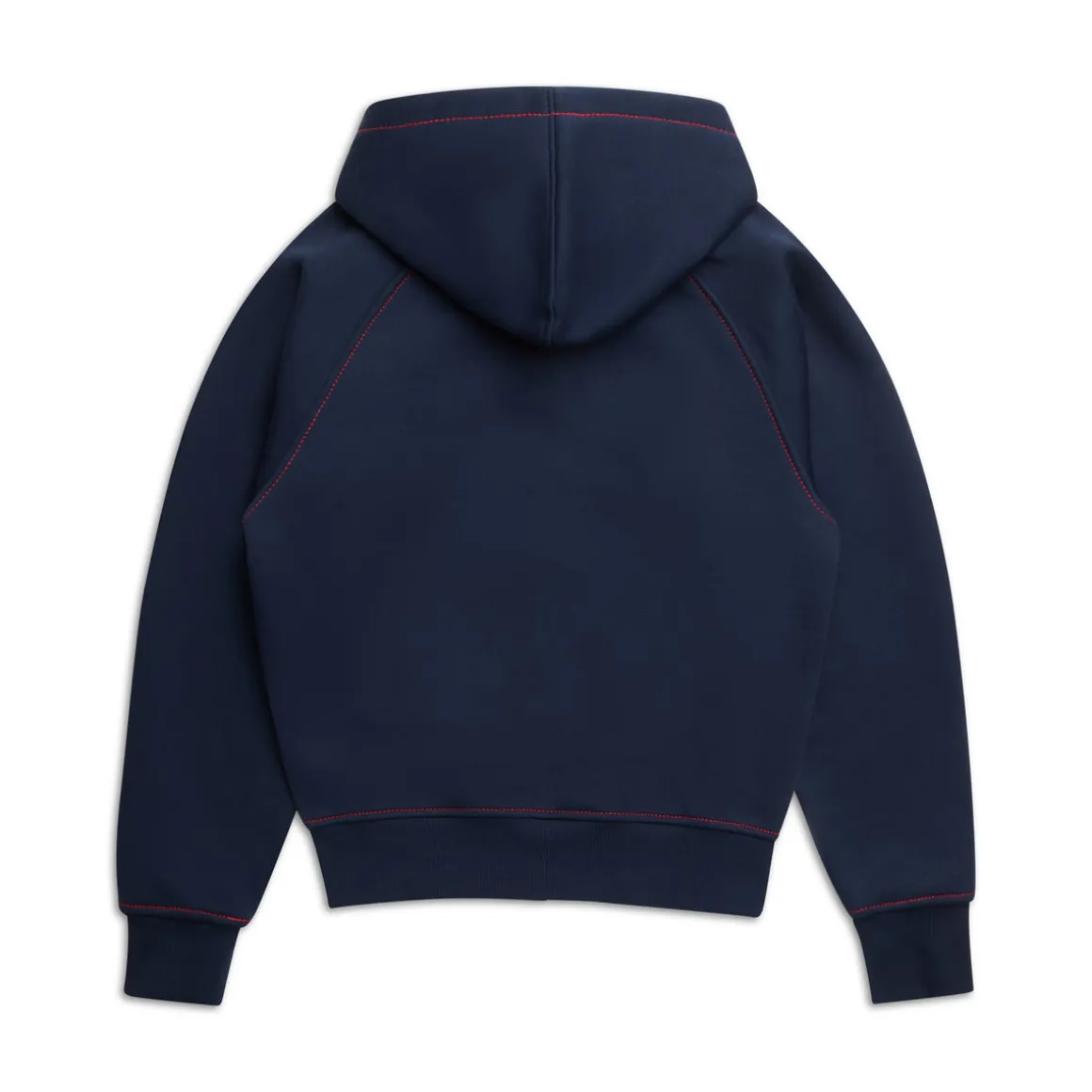 WORDMARK ZIPPER HOODIE MIDNIGHT BLUE