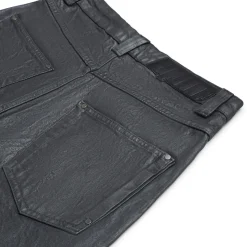 X-TRA WIDE COATED DENIM DARK CHROME
